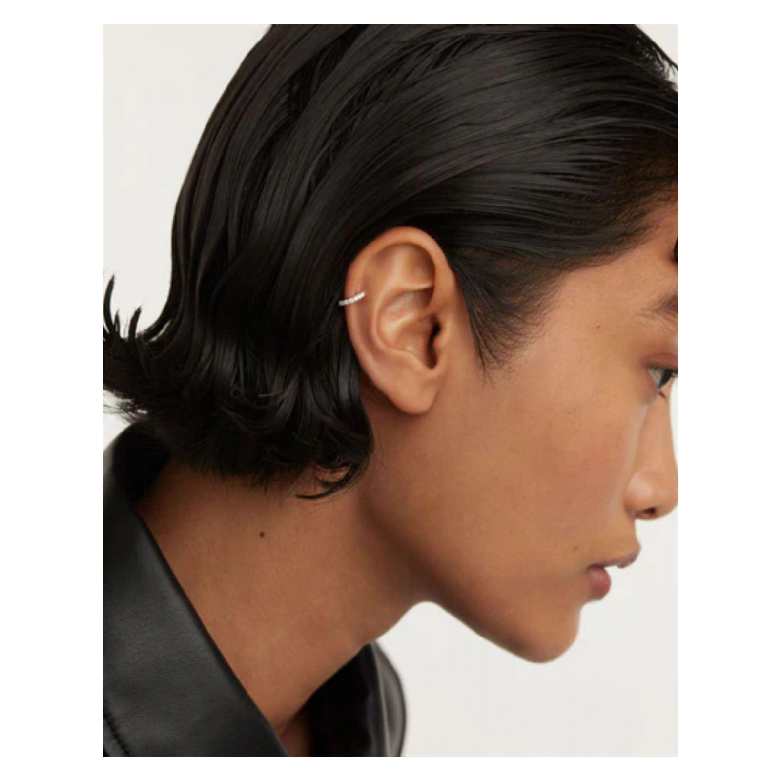 Piercing PDPaola Pg02-789-U Plateado Mujer-2