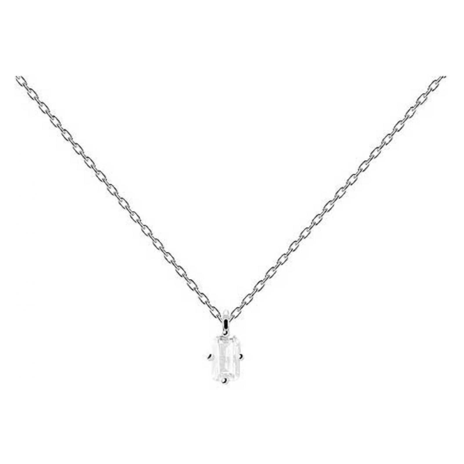 Collar PDPaola Co02-476-U Plateado Mujer-1