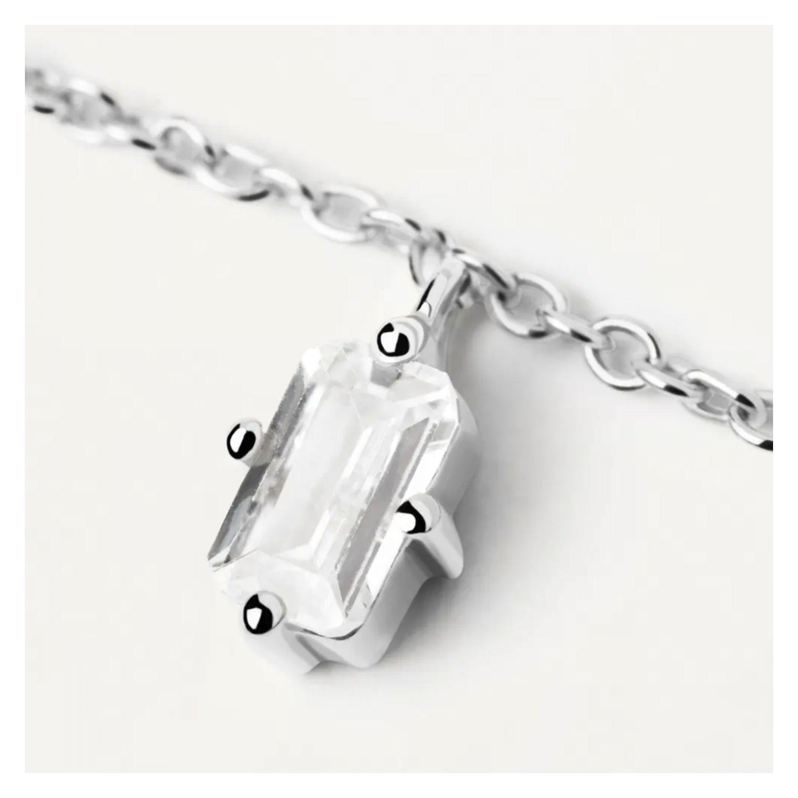 Collar PDPaola Co02-476-U Plateado Mujer-2