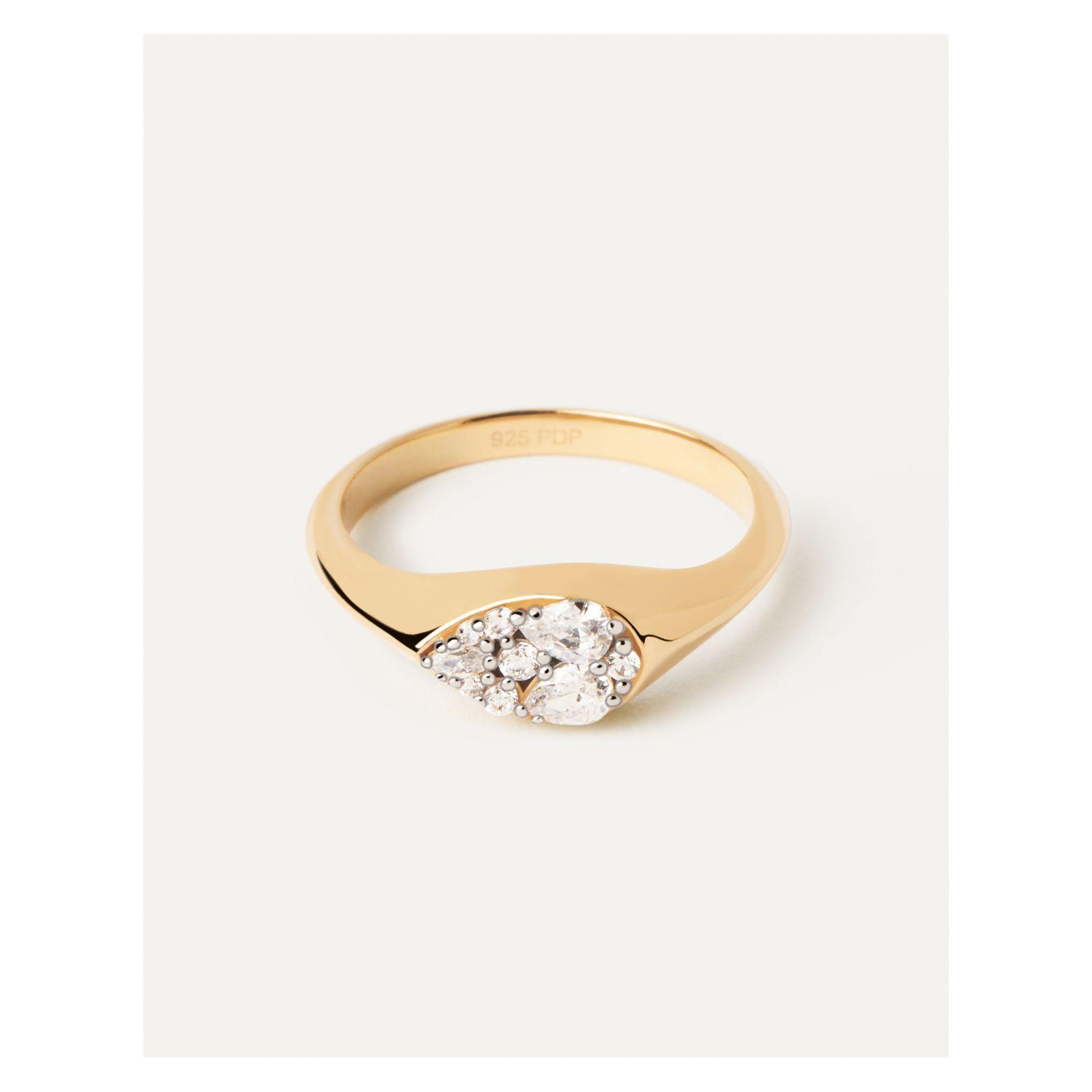 Anillo PDPaola An01-A51-14 Dorado Mujer-0