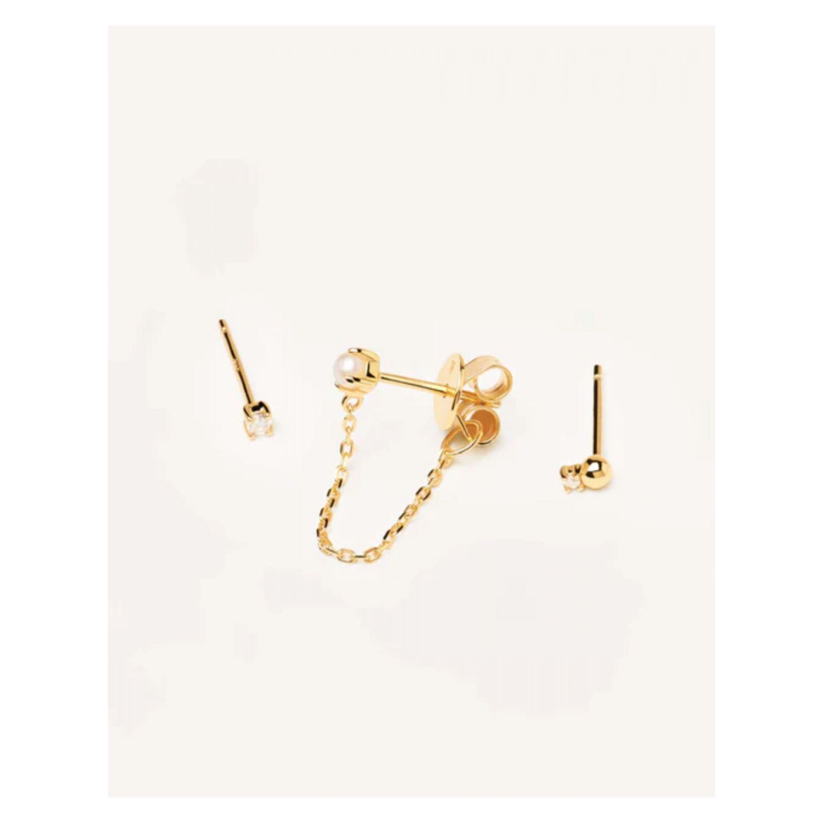 Aretes PDPaola Bu01-019-U Dorado Mujer-2