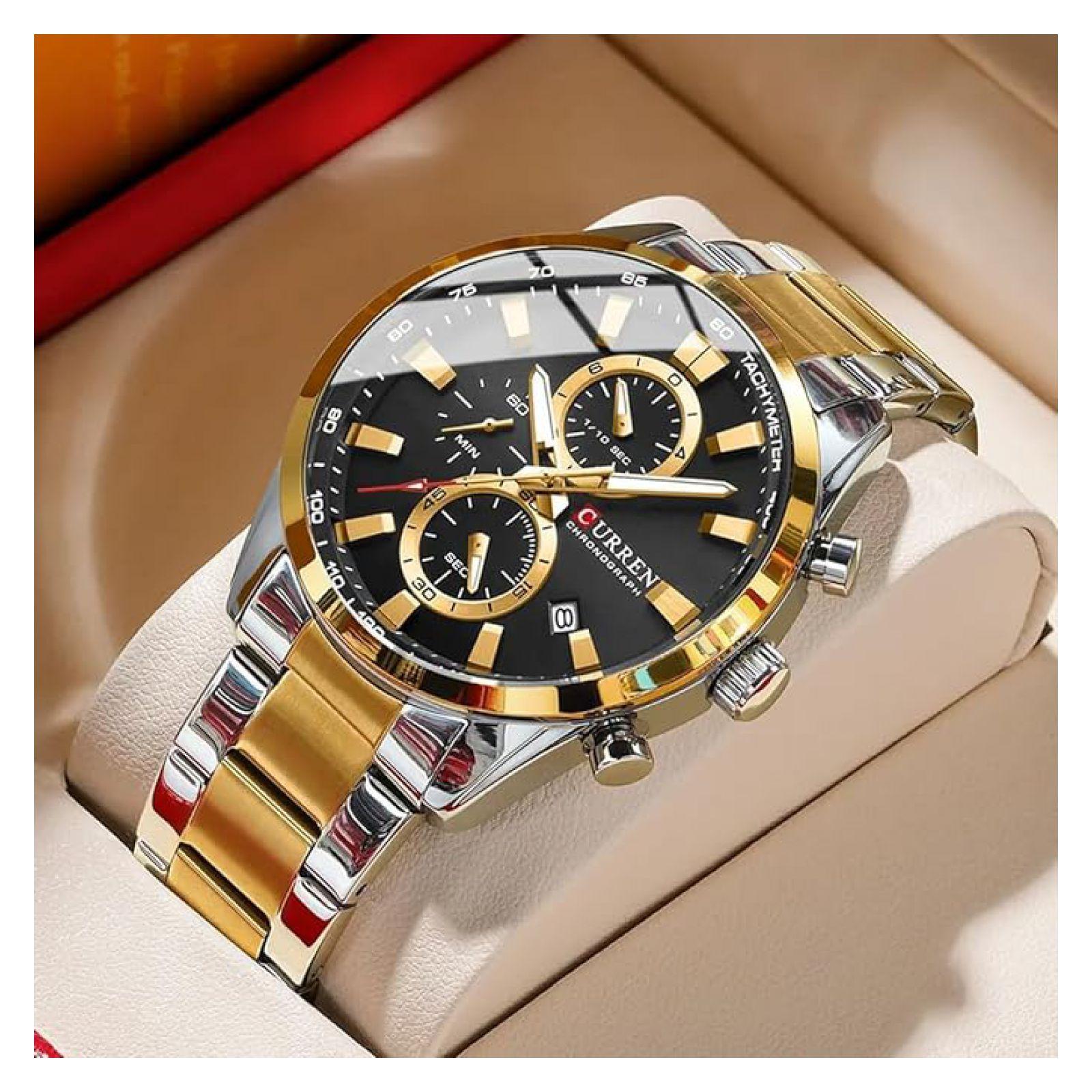 Reloj Curren KREd8602 8445 Cuarzo Acero-2
