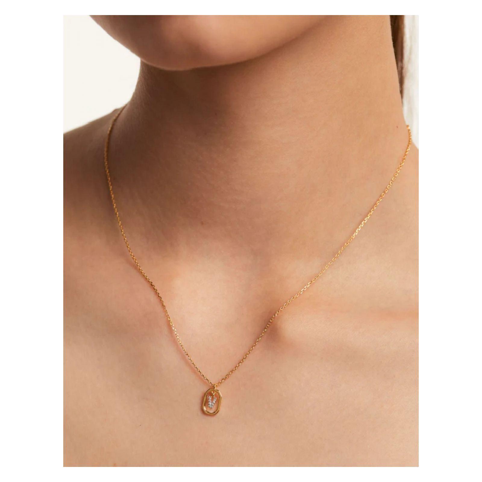Collar PDPaola Co01-533-U Dorado Mujer-1
