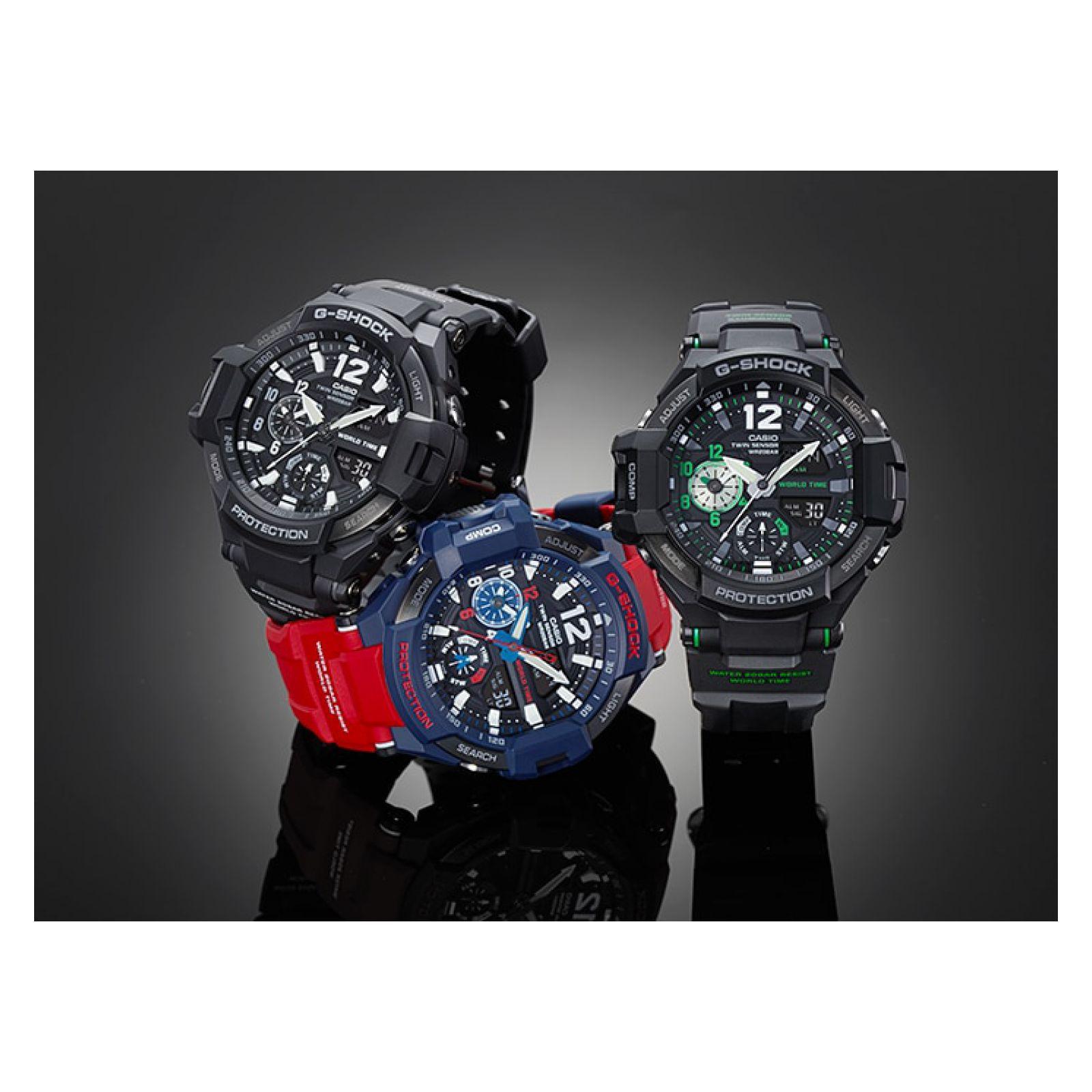 Reloj Casio GA-1100-2A Azul Unisex-2