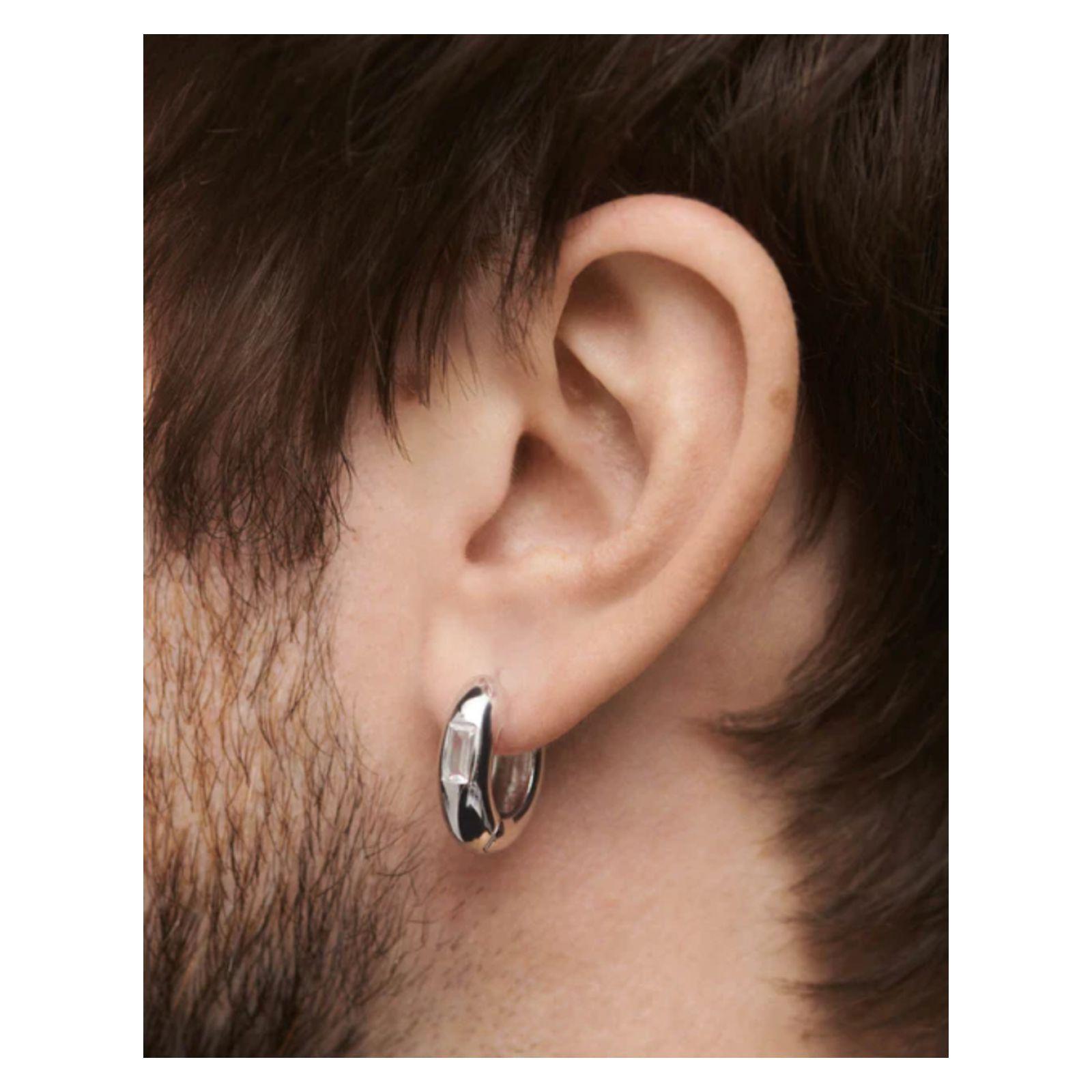 Aretes PDPaola Ar02-913-U Plateado Mujer-2