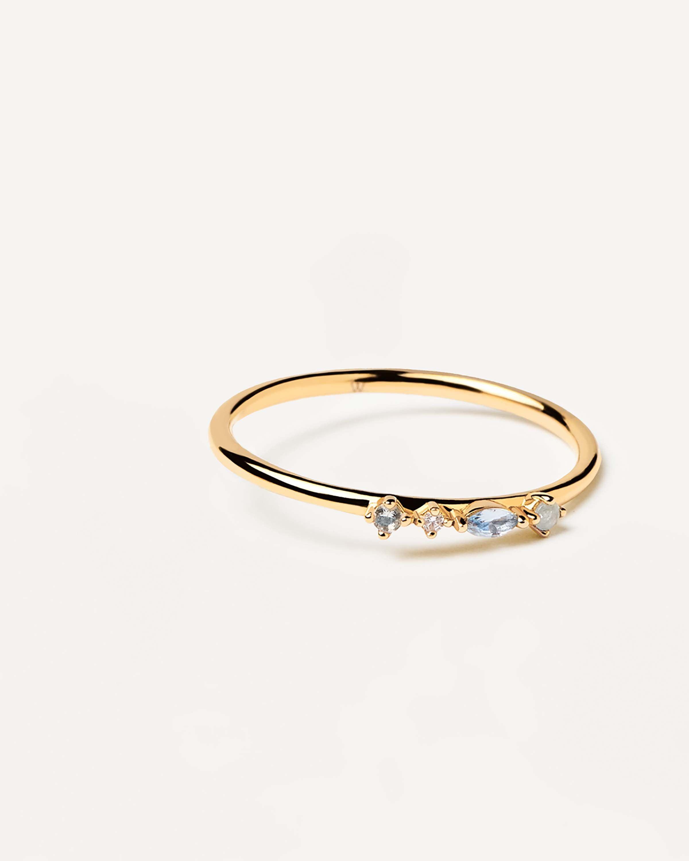 Anillo PDPaola An01-193-14 Dorado Mujer-0