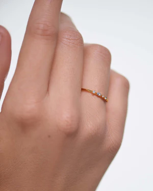 Anillo PDPaola An01-193-14 Dorado Mujer-3