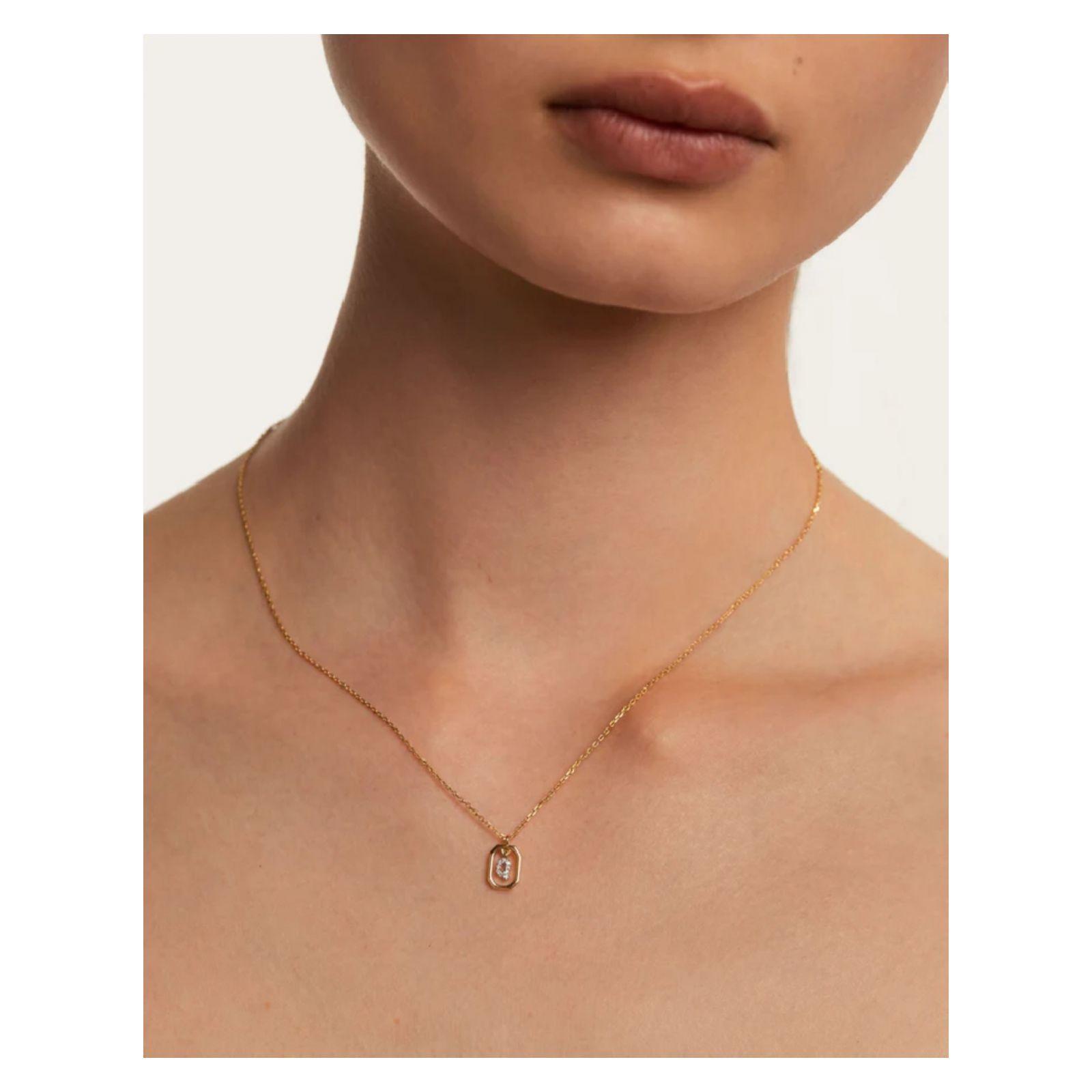 Collar PDPaola Co01-528-U Dorado Mujer-1