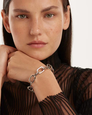 Pulsera PDPaola Pu02-152-U Plateado Mujer-3