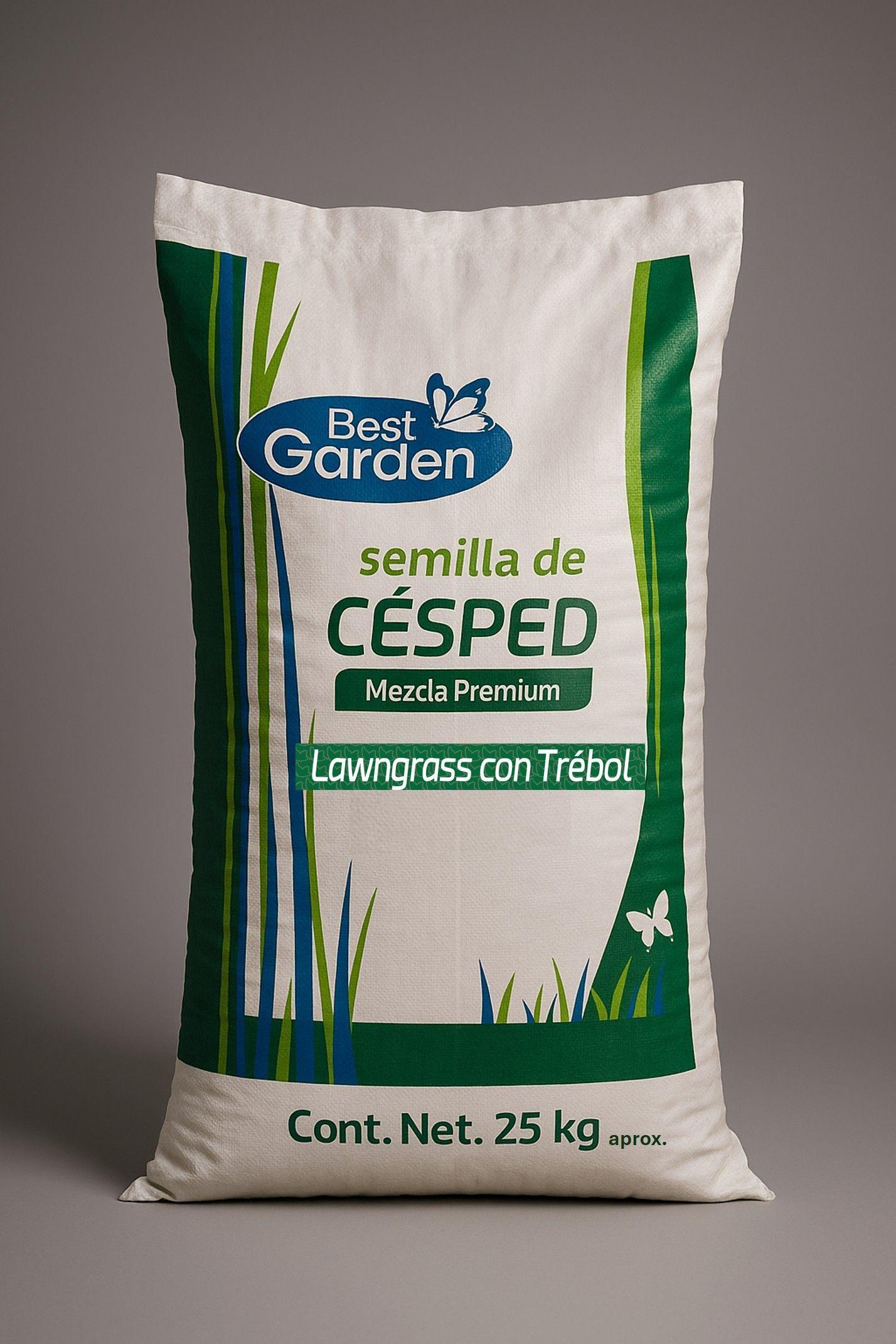 Semilla De C sped Lawngrass con tr bol Premium 25kg Best Garden-1