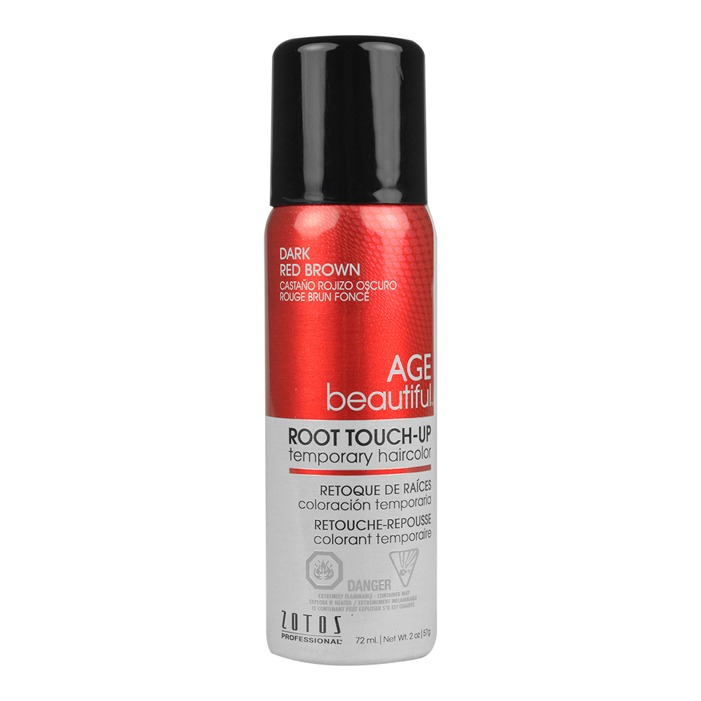 Spray Cubre Raiz Castaño Rojizo Age-0