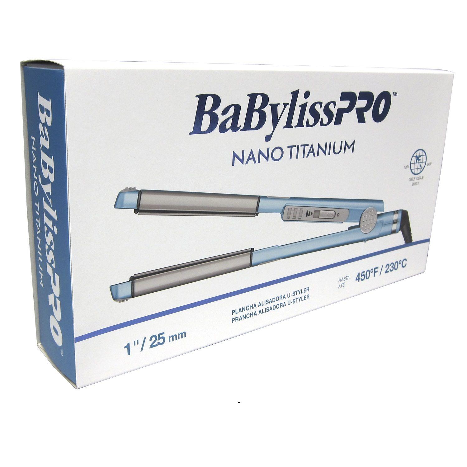 Plancha Nano Titanium U styler BABNT2071-1