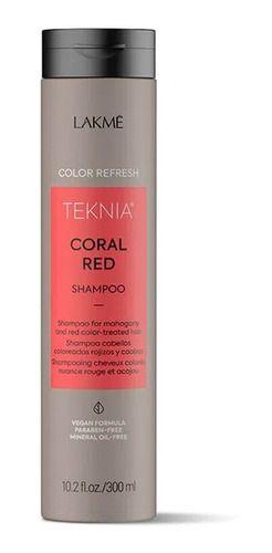 Shampoo Lakme Teknia Color Refresh Coral Red 300ml-0