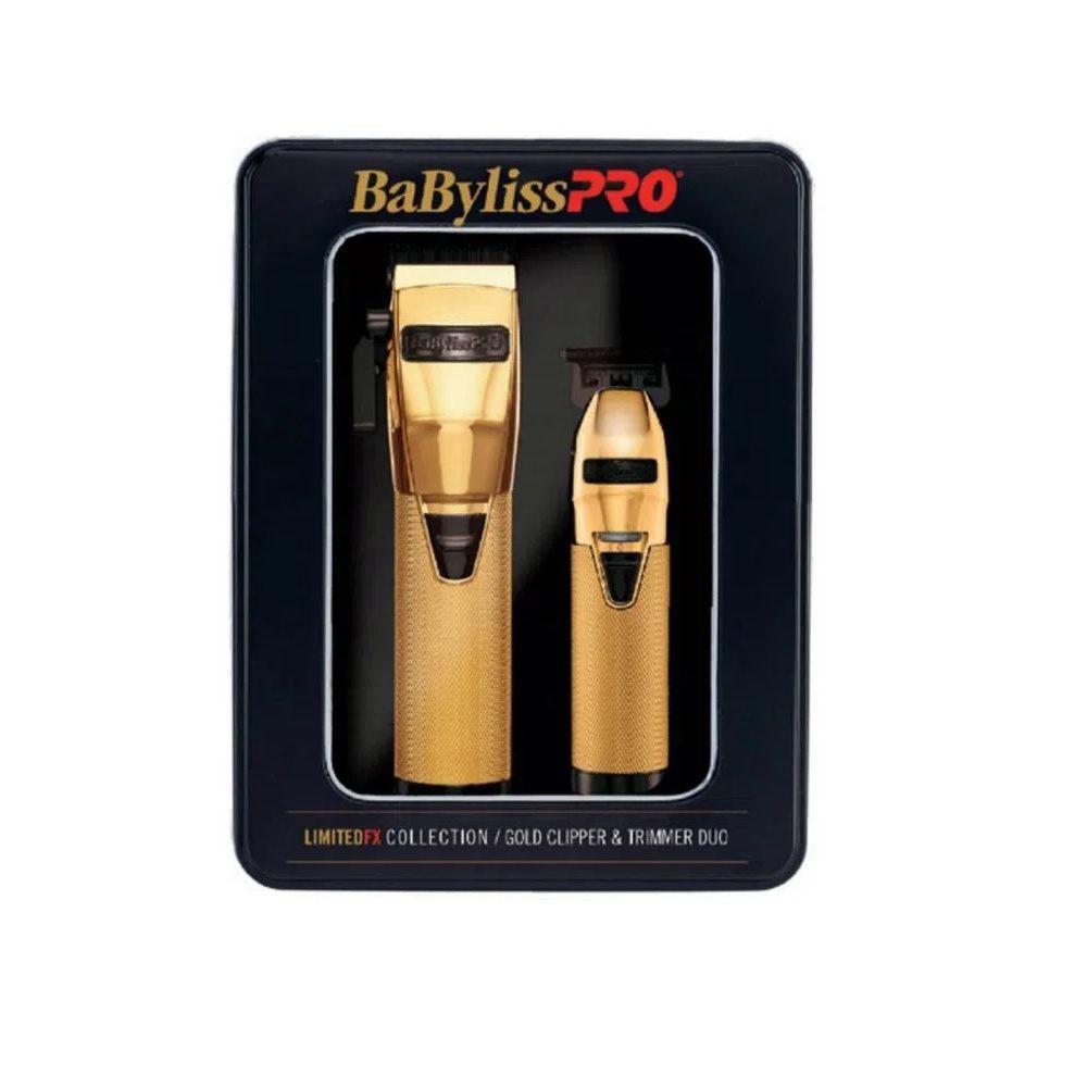 Kit Babylisspro Cortadora Y Desvelladora Gold/black-5