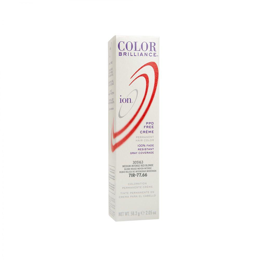 Tinte Permanente En Crema Ion Rubio rojizo intenso mediano 7IR-0