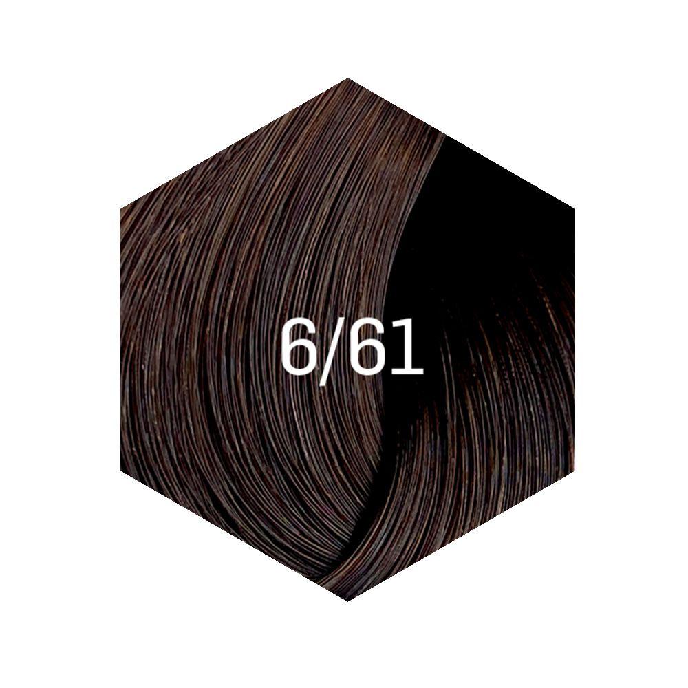 tintura permanente 60ml 6/61 rubio oscuro marrón ceniza-1