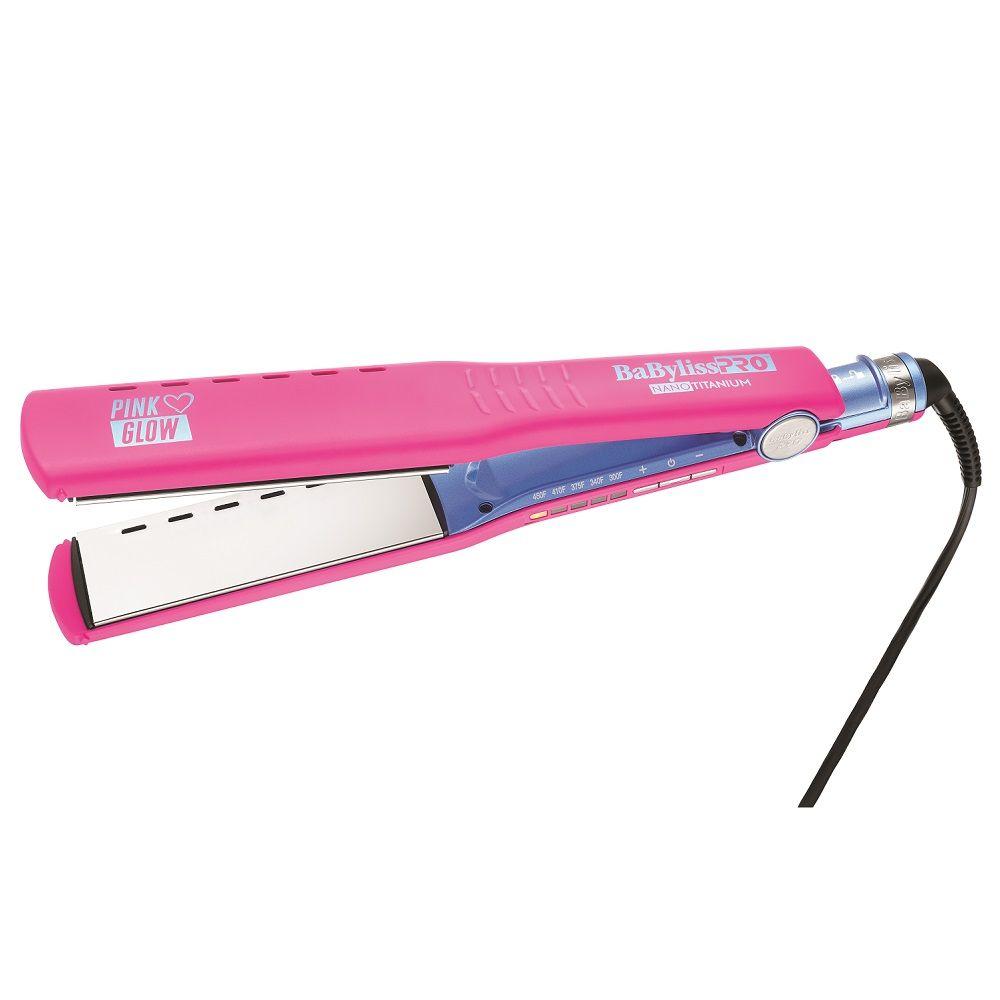 Plancha BabylissPro Pink Glow 38 mm-0