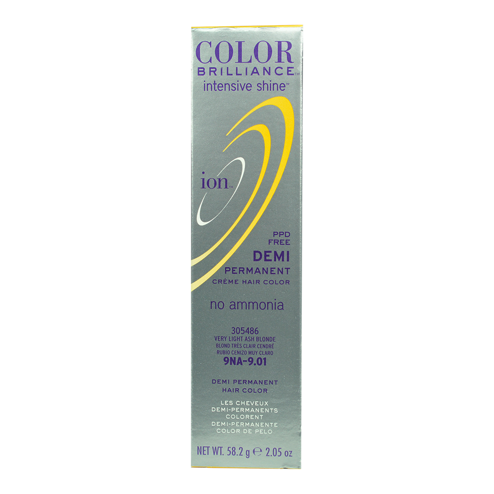 Tinte Demi Permanente Ion De 60 gr 9NA-9.01 Rubio Ultra Claro Cenizo-0
