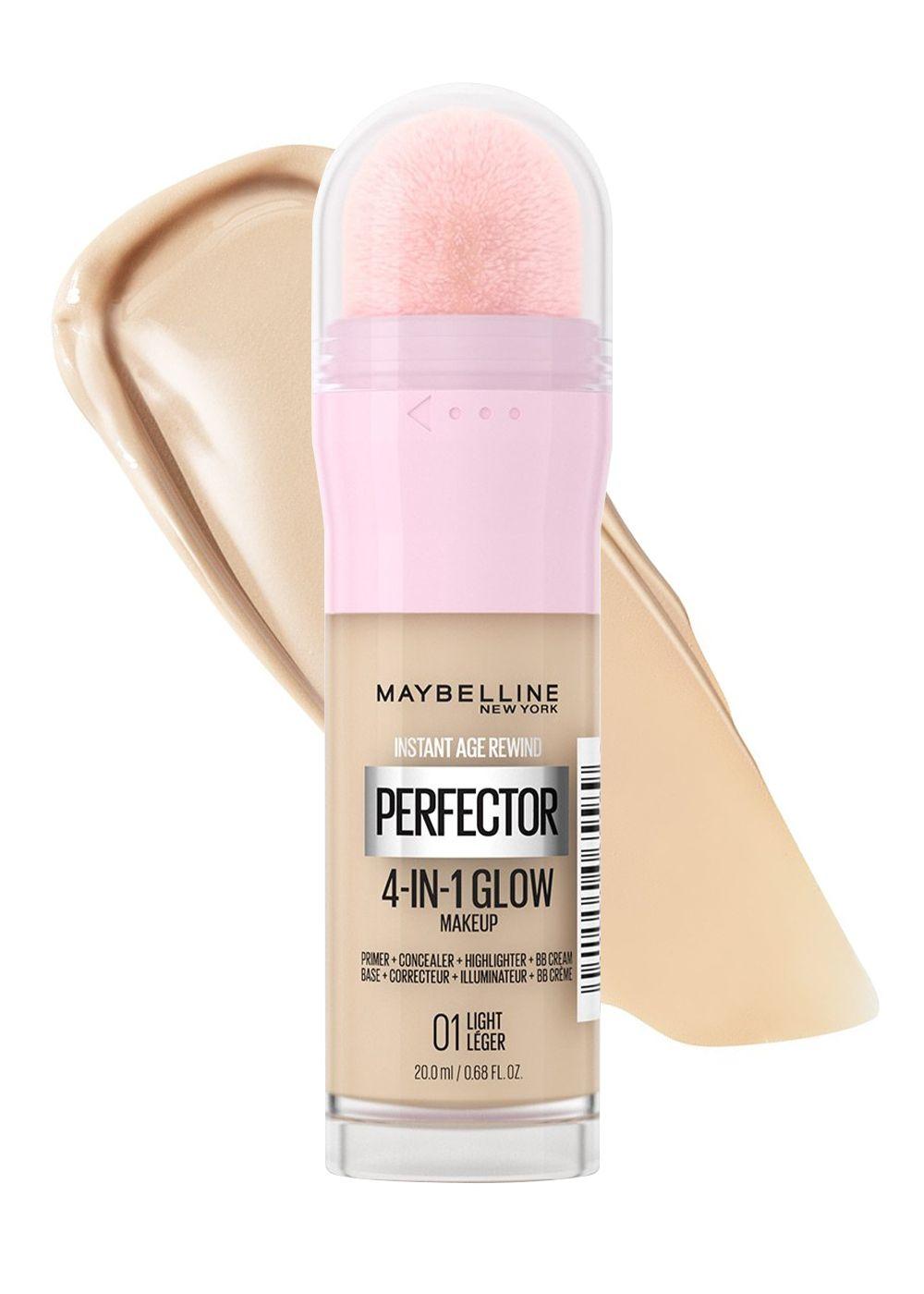 Base De Maquillaje 4 En 1 Maybelline Glow Perfector Instant Age Rewind  LIGHT-1