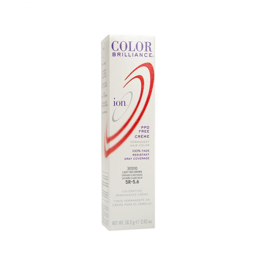 Tinte Permanente En Crema Ion Castaño claro rojo 5R-0