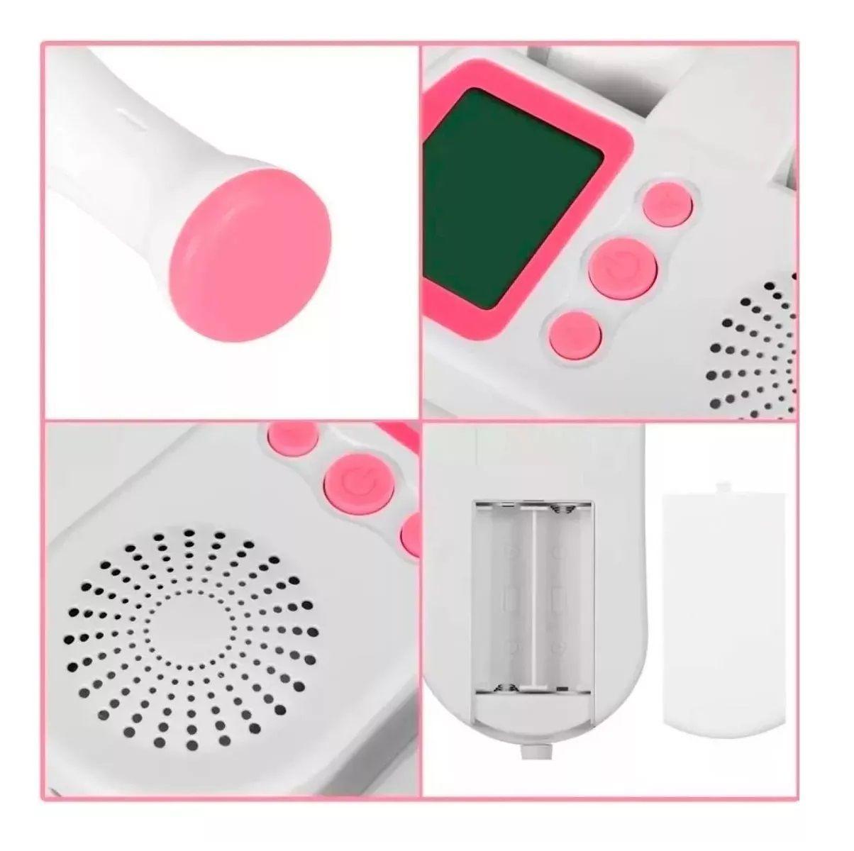 Monitor Fetal Doppler Frecuencia Cardiaca Latidos -2