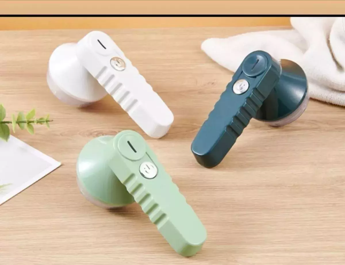 Quita Pelusa Ropa Electrico VERDE-4