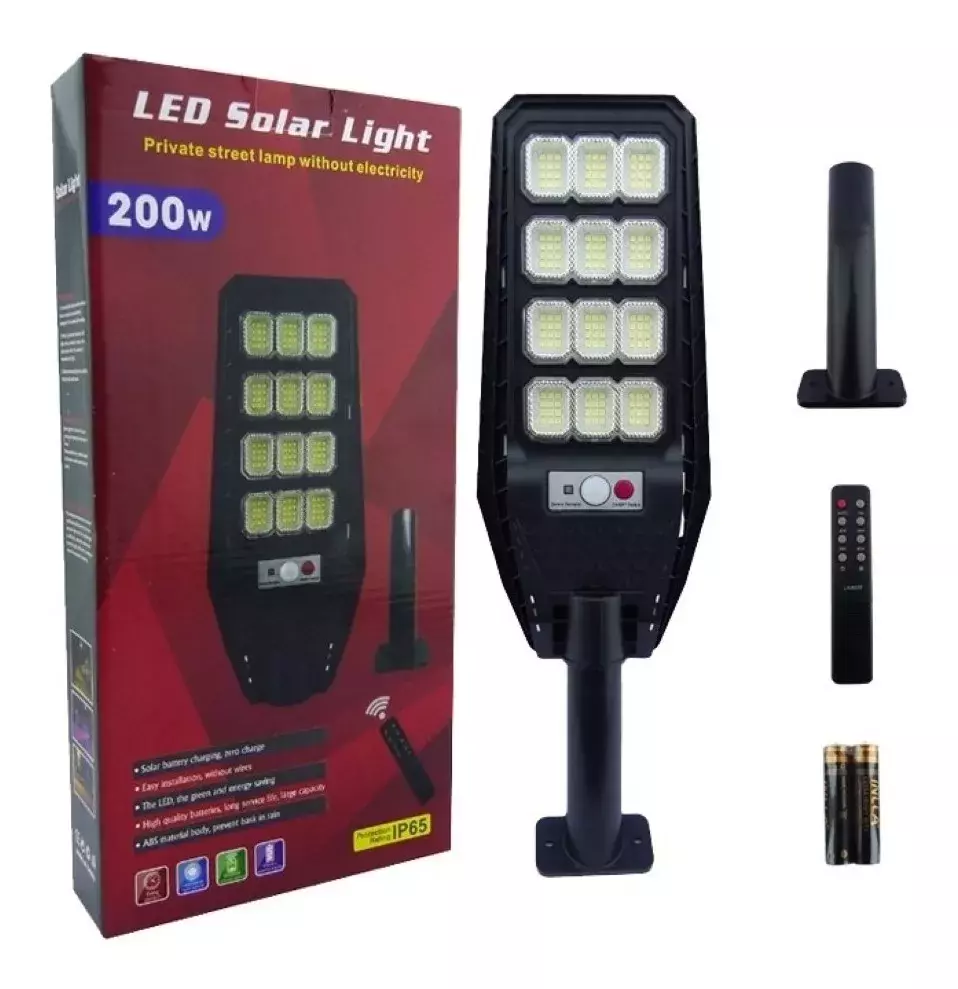 Foco Solar 200w -0