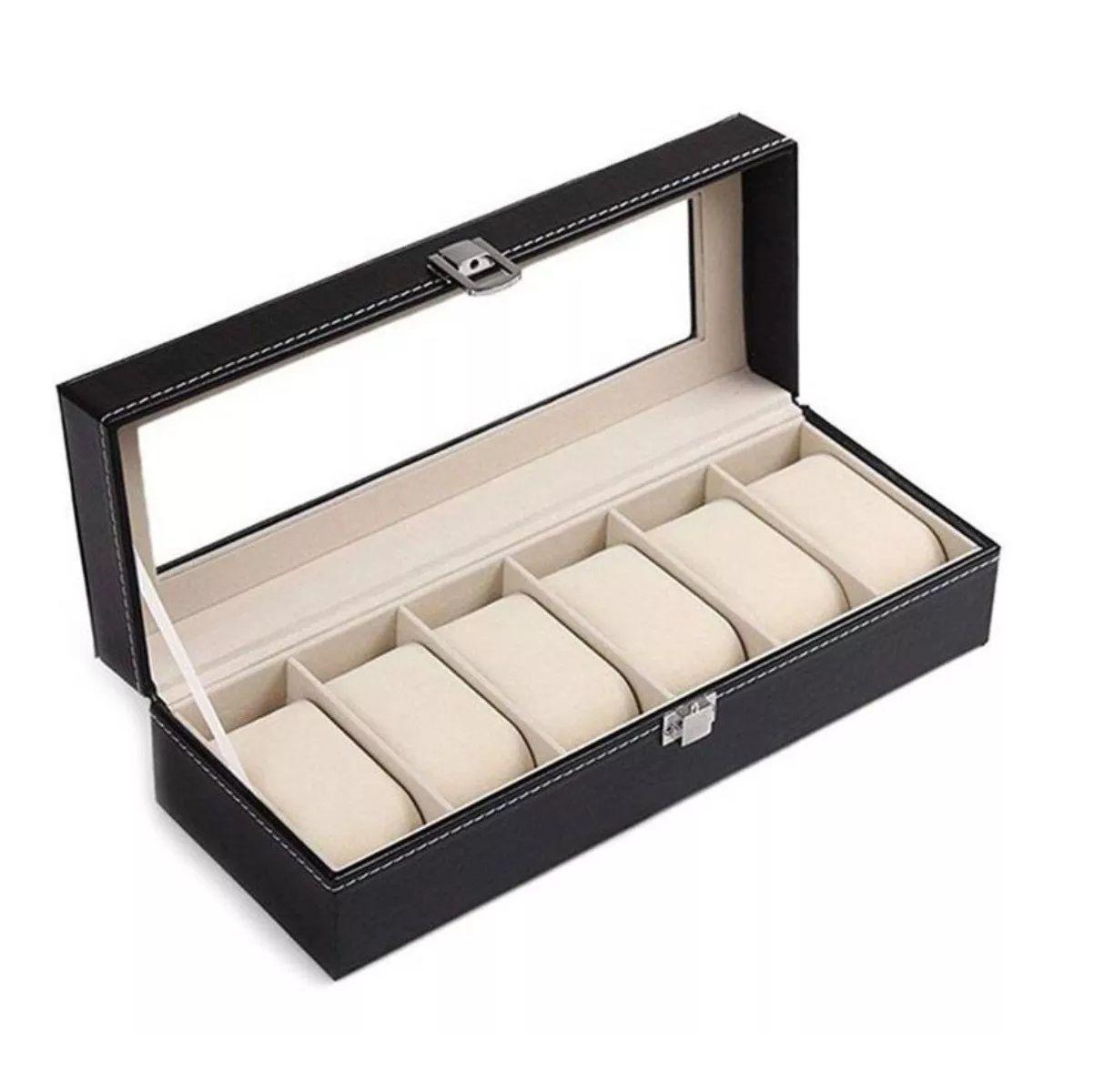 Organizador De Relojes Estuche 6 piezas-3