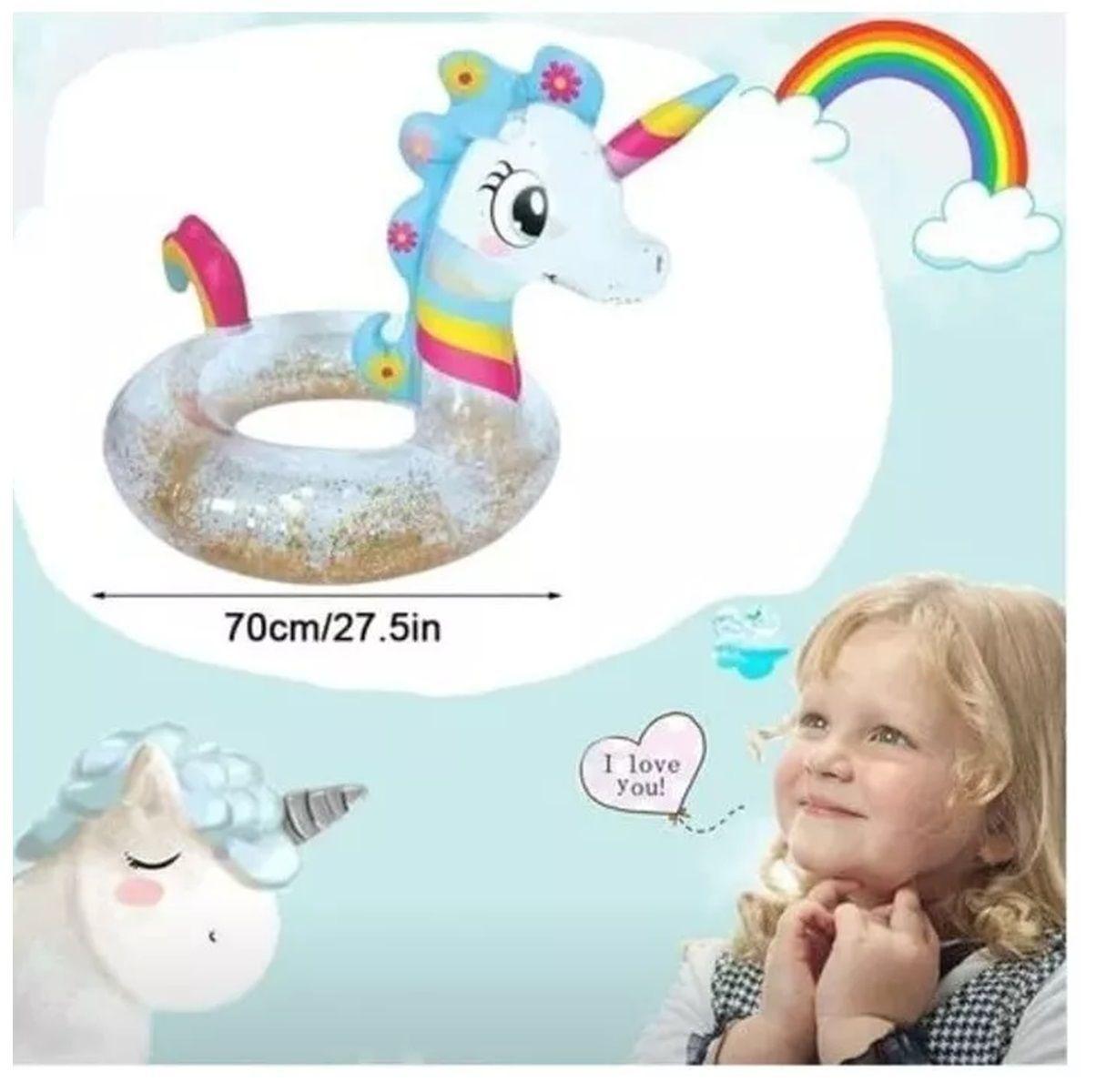 Flotador Unicornio Piscina Niños-2
