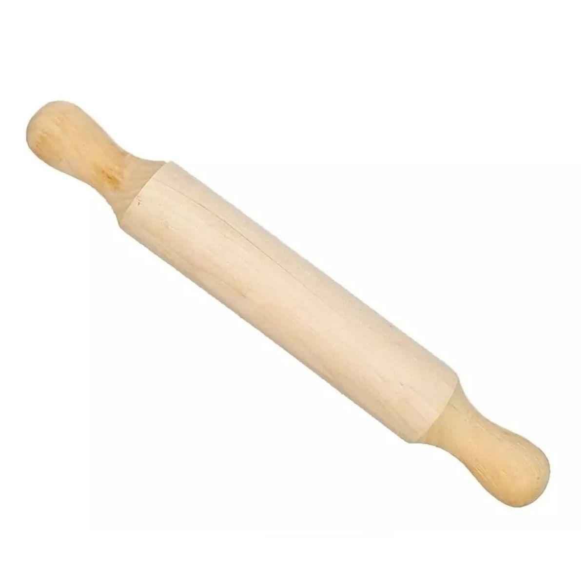 Uslero Madera Rodillo Para Masa Pizza-0