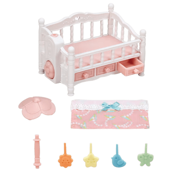  Sylvanian Families Crib With Mobile 5534-2