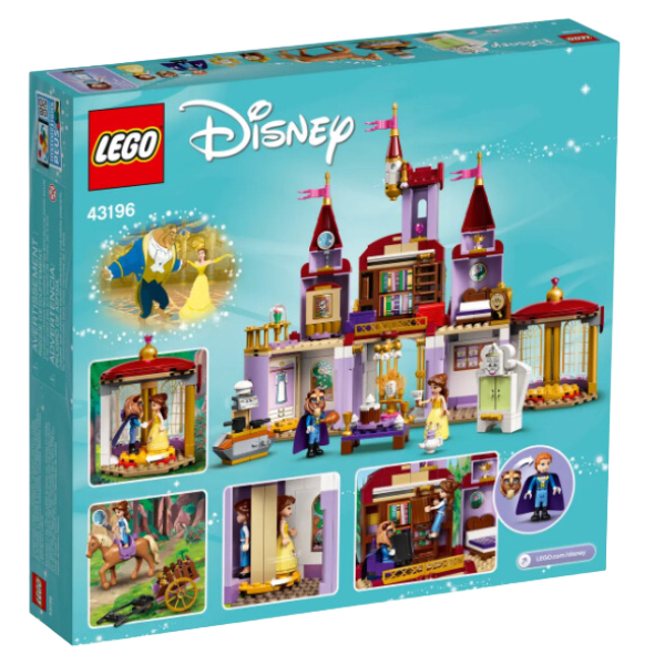 Disney Princess Belle and The Beast´S Castle 505 Piezas 43196-2