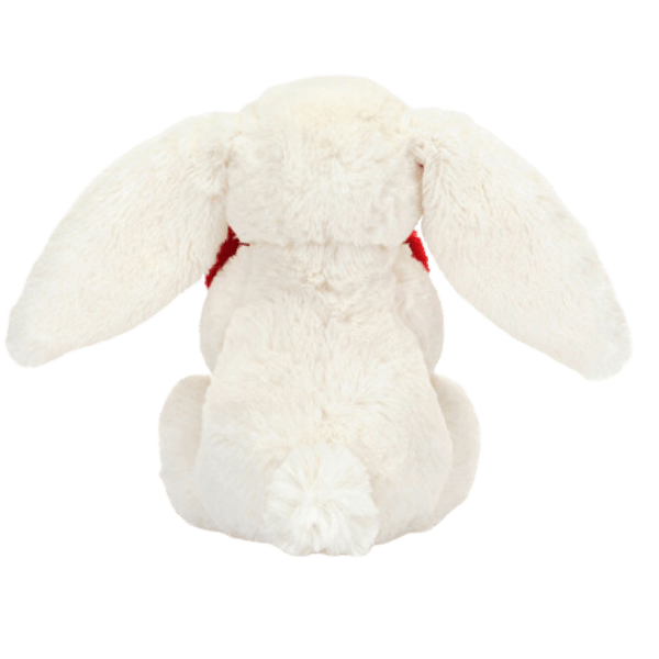 Peluche Conejo Pequeño Bashful Corazón Rojo-2