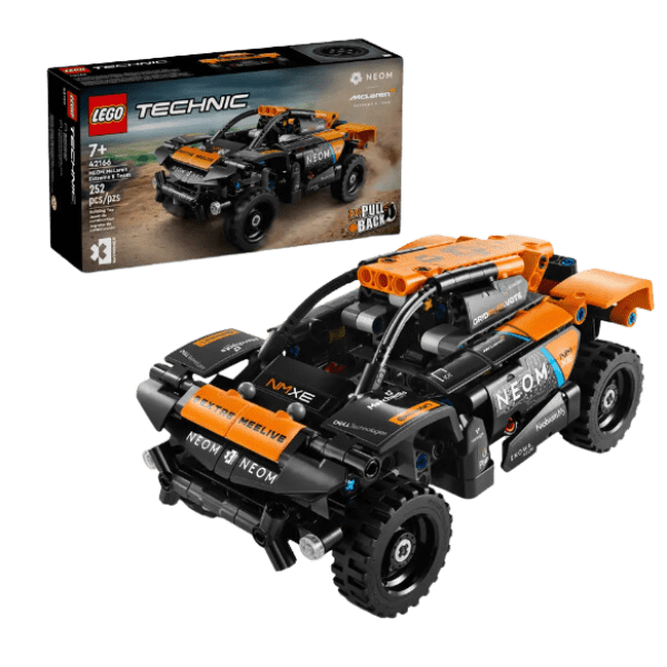 Technic McLaren Neom Extreme E Team Pull Back 252 Piezas 42166-1