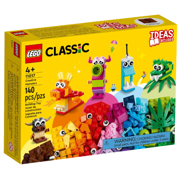 Classic Creative Monsters 140 Piezas 11017-0