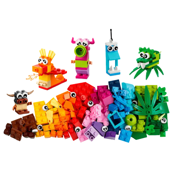 Classic Creative Monsters 140 Piezas 11017-1