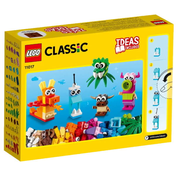 Classic Creative Monsters 140 Piezas 11017-2