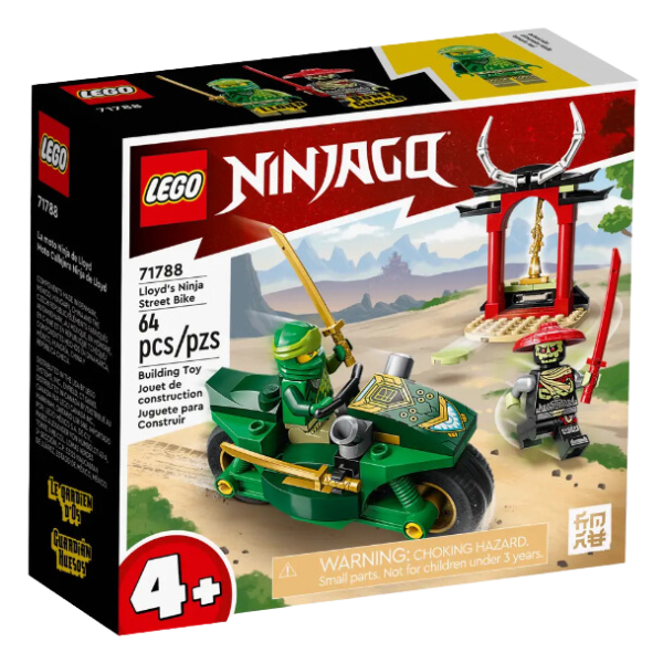 Ninjago Moto Callejera Ninja de Lloyd 64 Piezas 71788-0