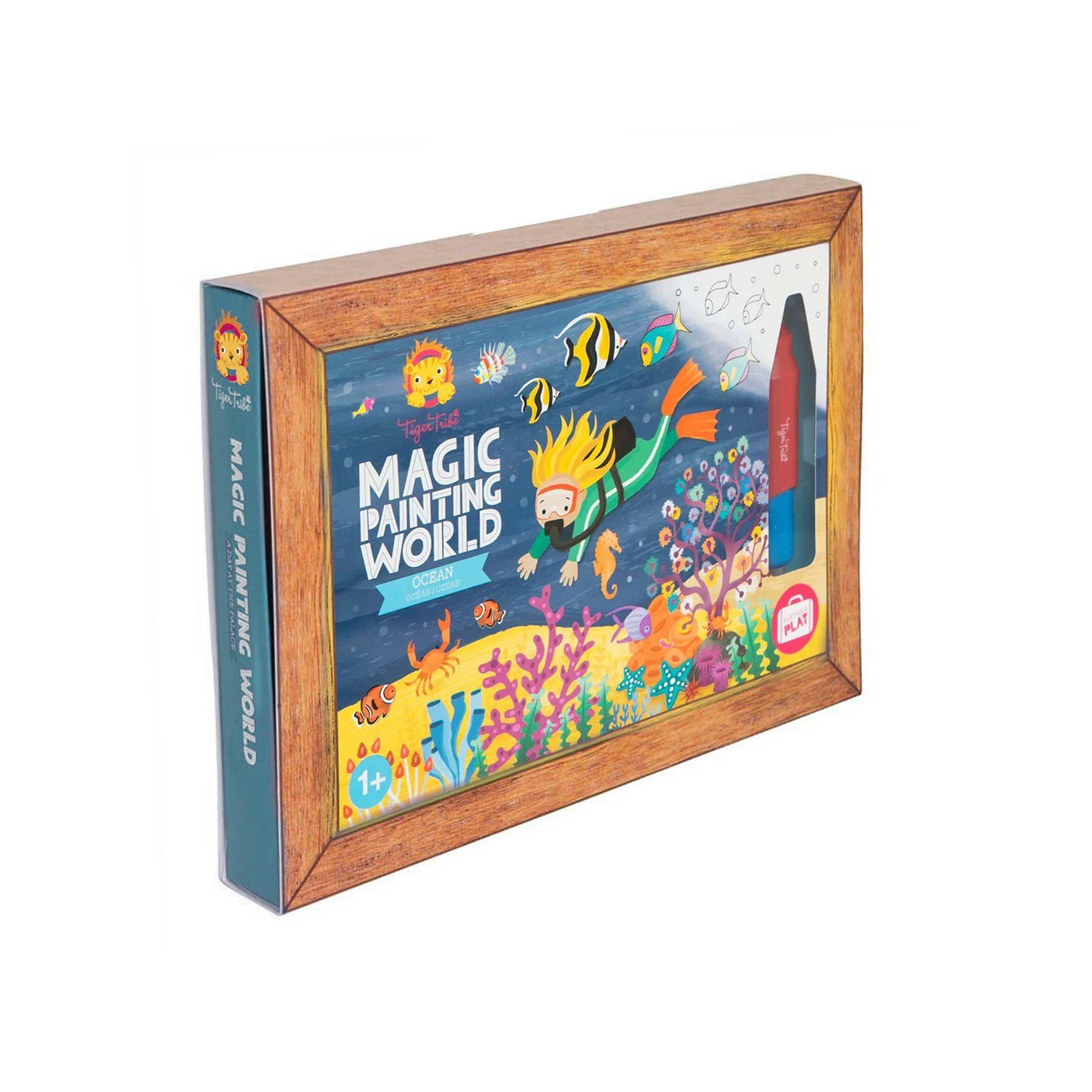 Actividades Set Para Pintar Pincel Mágico Con Agua Océano-0