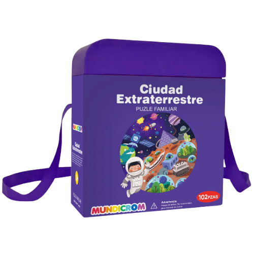 Puzzle 102 Piezas "Ciudad Extraterrestre"-0