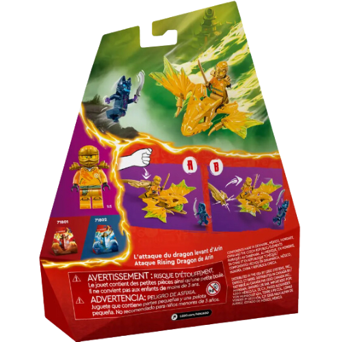 Lego Ninjago Ataque Rising Dragón de Arin 27 Piezas 71803-2