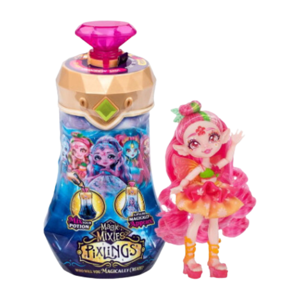 Magic Mixies Pixlings S1 Gema Verde 14879 ¡Descubre una Muñeca!-1