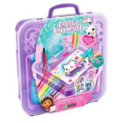 Gabby´S Dollhouse Maletín de Actividades con Airbrush-0