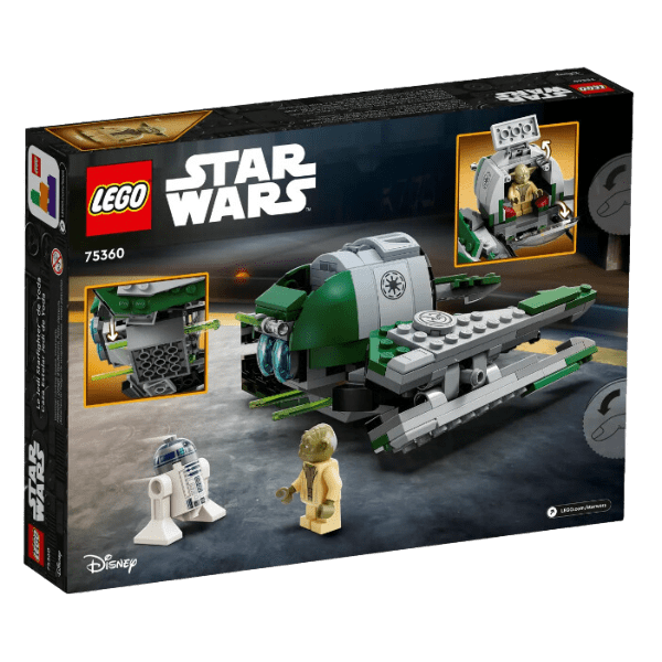 Star Wars Caza Estelar Jedi de Yoda 253 Piezas 75360-0