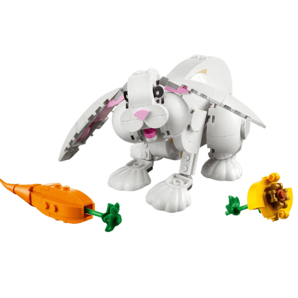 Creator 3 en 1 Conejo Blanco 258 Piezas 31133-1