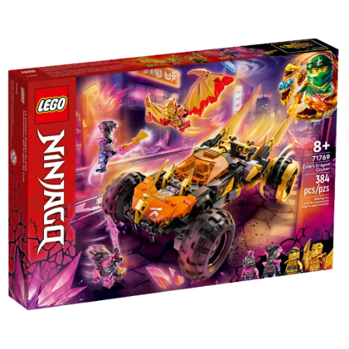 Lego Ninjago Crucero del Dragón de Cole 384 Piezas 71769-1