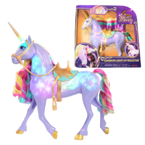 Academia Unicornio Figura Unicornio Rainbow Light-Up Wildstar-2