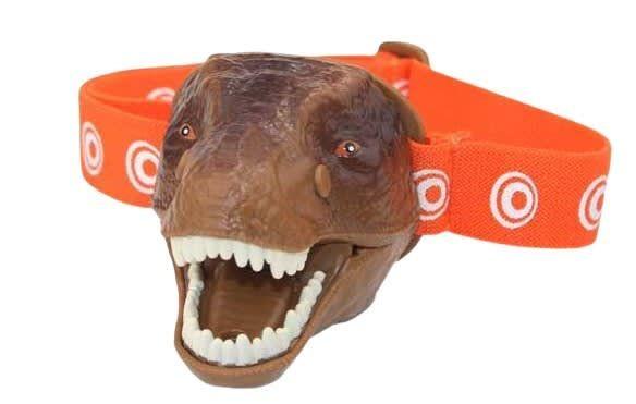 Linterna frontal T-Rex ¡C/Sonido de Rugido!-1