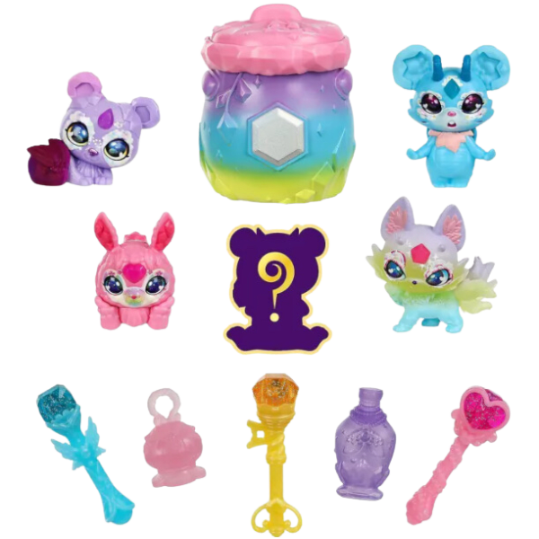 Magic Mixies Mixlings Mini Caldero Pack Deluxe Arcoiris Mágico-3