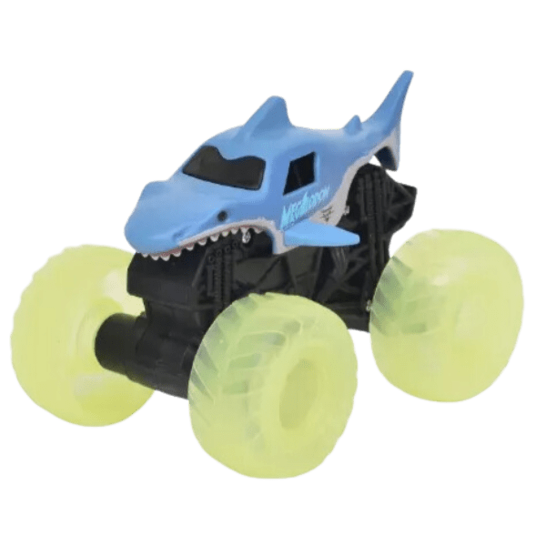 Monster Jam Vehículo Con Luz 1:43 Megalodon-1